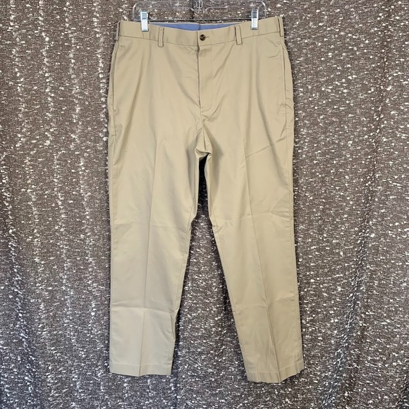 Brooks Brothers Other - Brooks Brothers Pants 36x30 Khaki Lightweight Advantage Chino Clark 100% Cotton